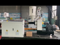 50-110mmPP PE PVC Linia do wytłaczania rur falistych z pojedynczą ścianą