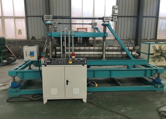 Elektryczna linia do wytłaczania rur karbowanych o masie 700 kg