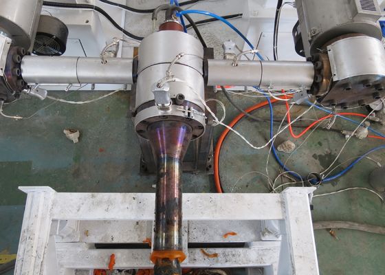 30kgh 17mm Podwójna ścianka Maszyna do rur falistych / Linia do produkcji rur z tworzyw sztucznych