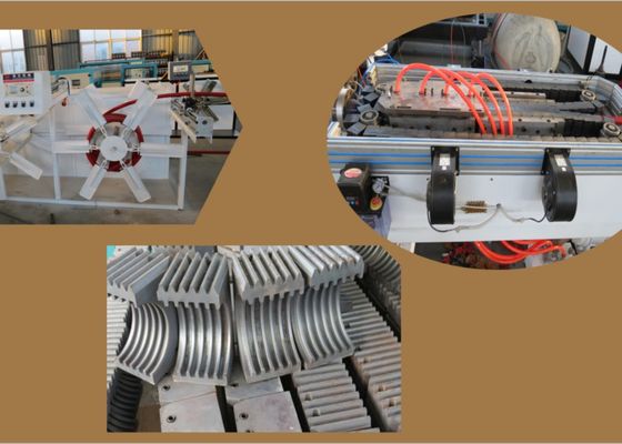 PP PVC 800 mm Podwójna ściana falistej linii do wytłaczania rur