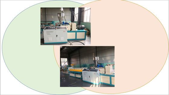 Linia do wytłaczania podwójnych rur HDPE 550 mm