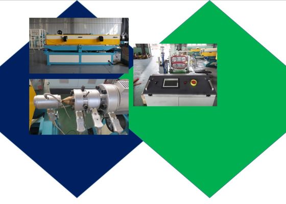 Maszyna do falistej rury PVC 160 mm z podwójnymi ściankami