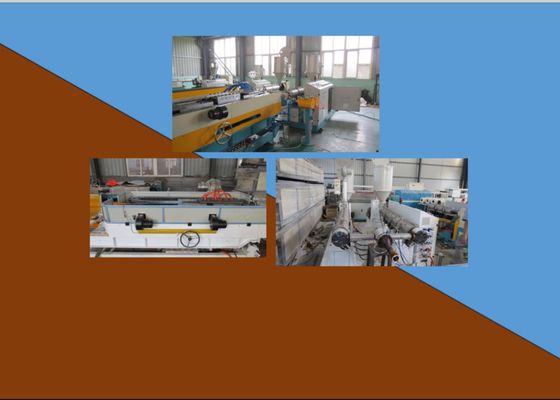 Rura PVC Linia do wytłaczania rur falistych jednościennych 160 mm