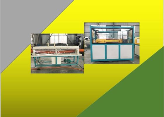 Głęboka śruba 800Kg / H Linia do wytłaczania rur falistych PLC