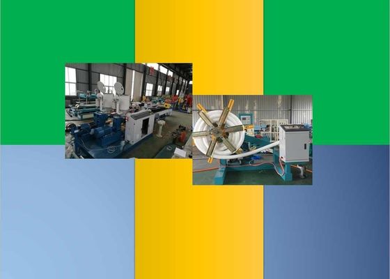 Sztywny wąż ssący 160 mm 30 kg / h Maszyna do produkcji rur PVC
