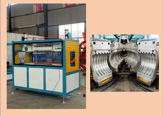 PLC PVC PP PE 400mm Linia do wytłaczania rur falistych