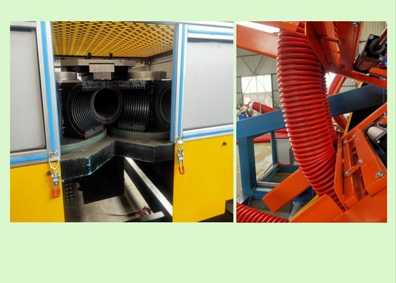 Linia do wytłaczania rur falistych z pojedynczą ścianką 100 kg / h