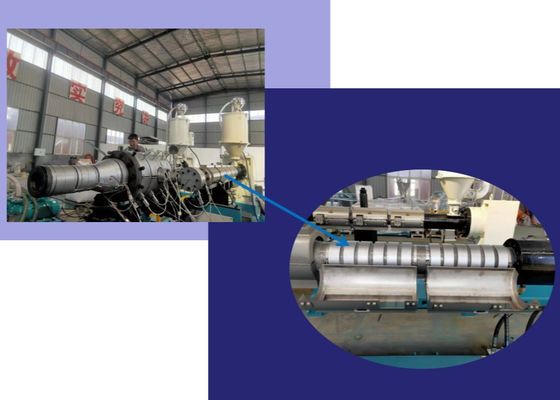 Linia do produkcji rur falistych z podwójną ścianką HDPE ID200mm ID600 mm