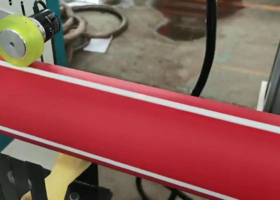 250-300 kg / h Stożkowa, dwuślimakowa linia do produkcji płaskich rur PVC