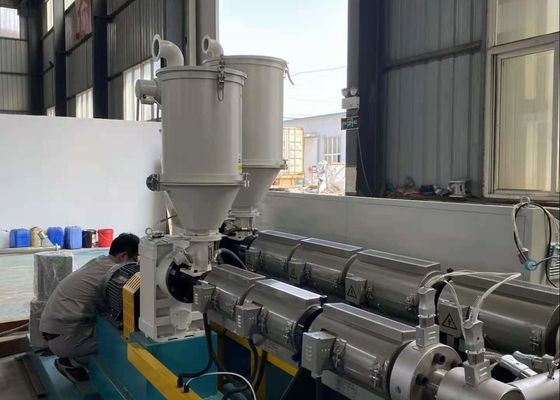 Linia do produkcji rur z tworzyw sztucznych PE HDPE 200 mm o wysokiej wydajności