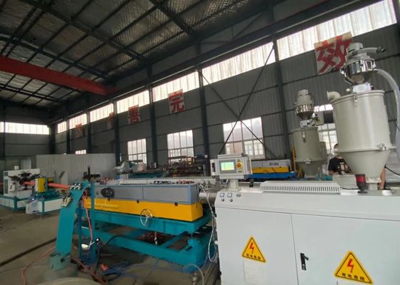50-110mm plastikowa linia przedłużenia falistego PCV z pojedynczą ścianą Sterowanie PLC