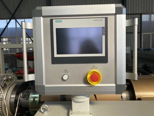 Przewód gazowy Linia do wytłaczania rur PVC PVC CPVC Materiał UPVC System PLC