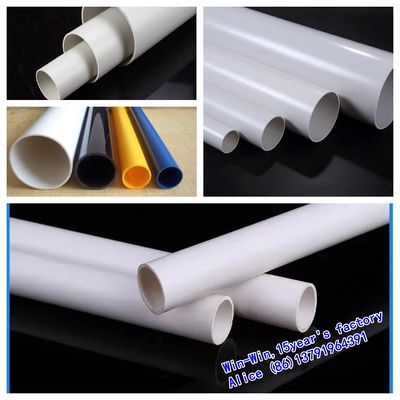 HDPE PE PPR UPVC CPVC Linia do produkcji rur falistych PVC do elektrycznego przewodu kablowego