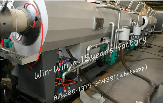 Automatyczna linia do wytłaczania rur PVC UPVC Water Electric PVC Control PLC