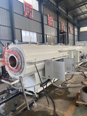 HDPE Wielowarstwowa współwytłaczana rura doprowadzająca wodę Trzy / dwie warstwy Drenaż Linia do wytłaczania rur HDPE
