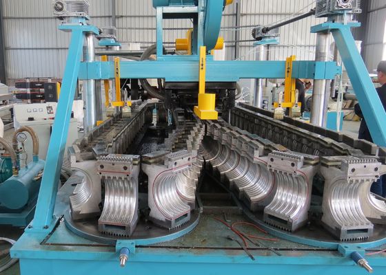 PP 8,5 mm Plastikowa falista maszyna do rur