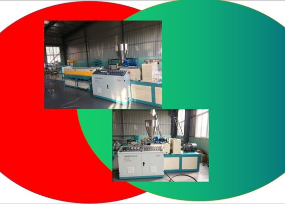 Linia do wytłaczania rur plastikowych LDPE z podwójną śrubą 29 mm