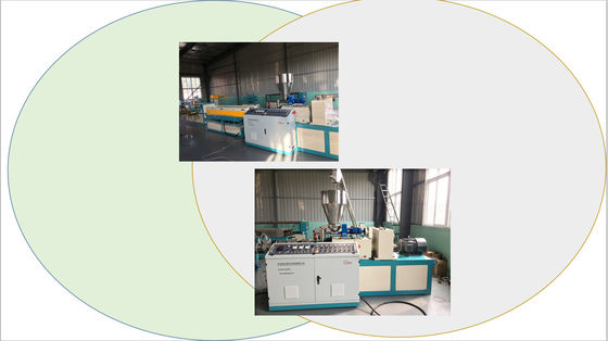 Linia do wytłaczania podwójnych rur HDPE 550 mm