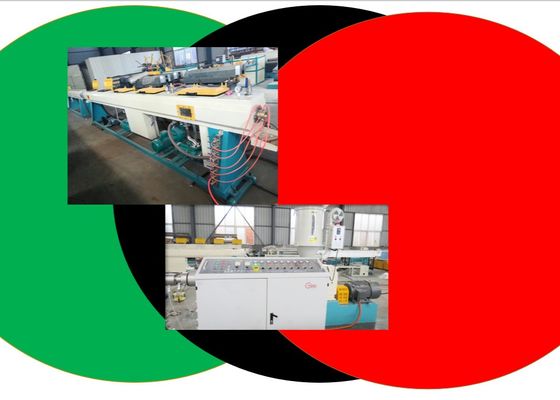 Linia do wytłaczania rur plastikowych HDPE z podwójną śrubą 750 mm