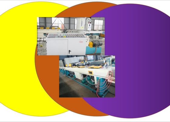 Linia do wytłaczania rur plastikowych HDPE z podwójną śrubą 750 mm