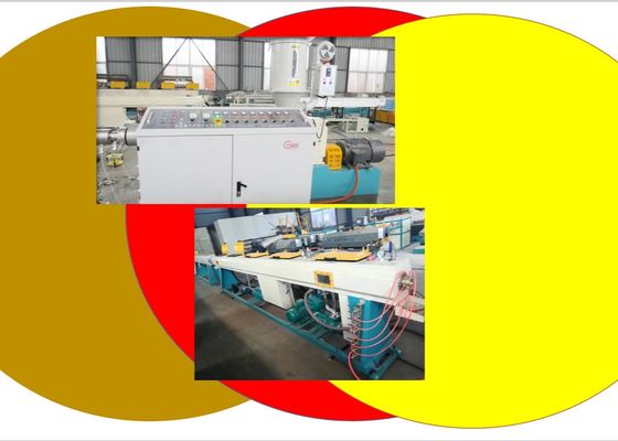 Linia do wytłaczania podwójnych rur z PCW o średnicy 300 kg PVC 450 mm