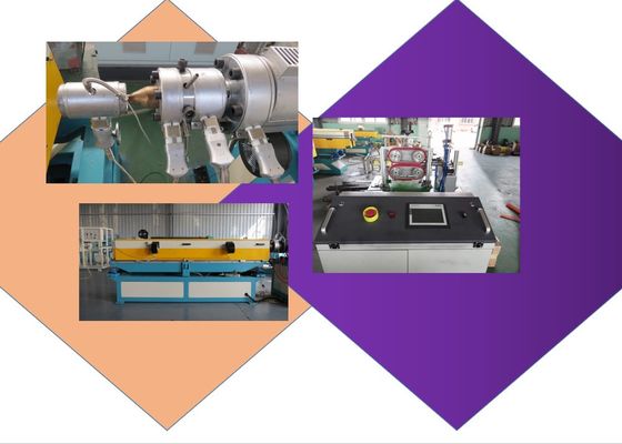 Jednościenna HDPE 550 mm Falista maszyna do rur z tworzywa sztucznego