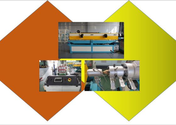 Jednościenna HDPE 550 mm Falista maszyna do rur z tworzywa sztucznego