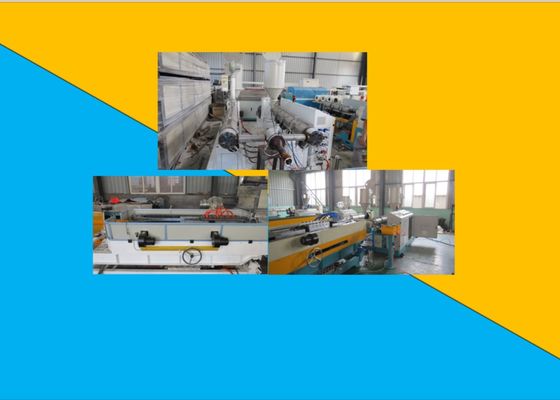 Rura PVC Linia do wytłaczania rur falistych jednościennych 160 mm