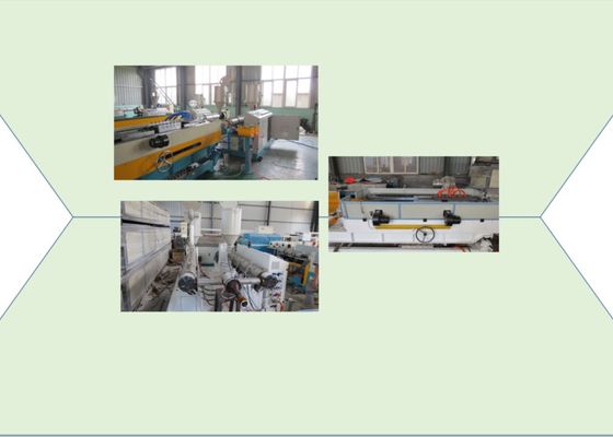 Linia do wytłaczania rur HDPE 17 mm Linia do wytłaczania kabli PVC