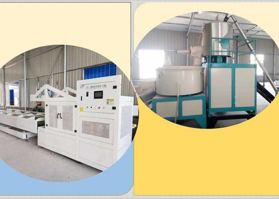 35kw PE PVC Pojedyncza ściana 100Kg / H Linia do wytłaczania rur