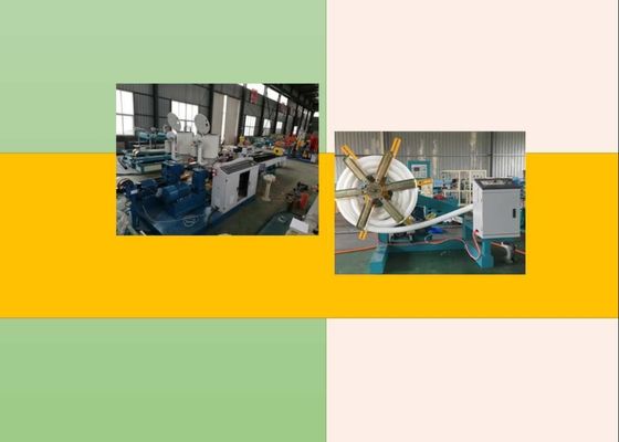 Sztywny wąż ssący 160 mm 30 kg / h Maszyna do produkcji rur PVC