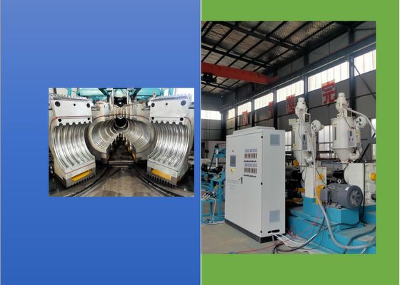 Linia do produkcji rur z tworzyw sztucznych z podwójną śrubą PLC 50 kg / H