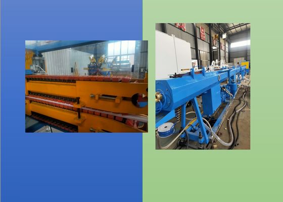 Linia do produkcji rur z tworzyw sztucznych z podwójną śrubą PLC 50 kg / H