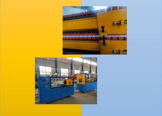 250kgh PLC Deep Screw HDPE Linia do wytłaczania rur falistych