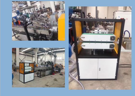 Linia do wytłaczania rur falistych z podwójną ścianką HDPE PVC PLC