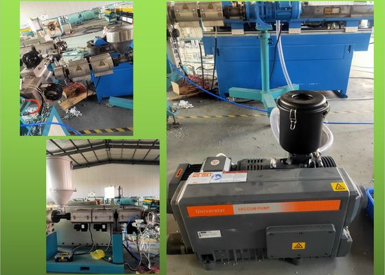 2-3,5 m / min Linia do produkcji rur falistych z podwójną ścianką PVC 250-300 kg / H