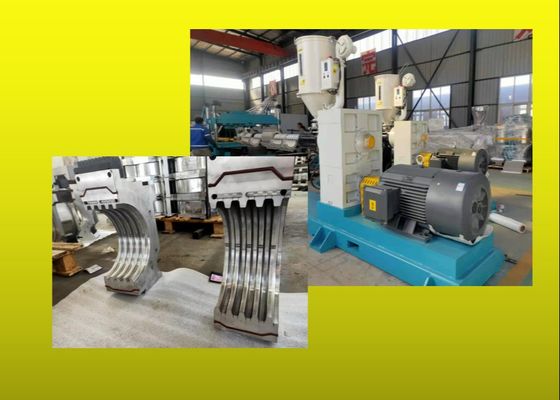 Linia do wytłaczania rur falistych z PVC DN300 do akwakultury