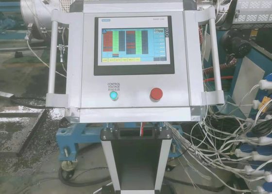 Linia do wytłaczania rur falistych z podwójną śrubą PPR PE 10m / min