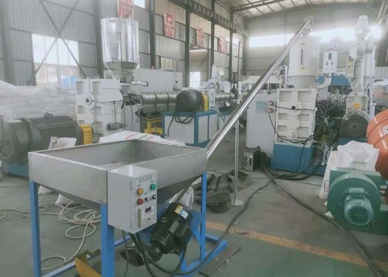 Linia do wytłaczania rur falistych z tworzywa sztucznego PPR HDPE 37kw z konwerterem ABB