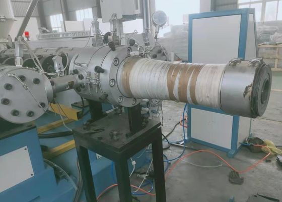 Linia do wytłaczania rur falistych z tworzywa sztucznego PPR HDPE 37kw z konwerterem ABB