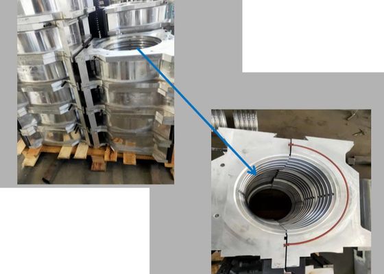 Linia do produkcji rur falistych z podwójną ścianką HDPE ID200mm ID600 mm