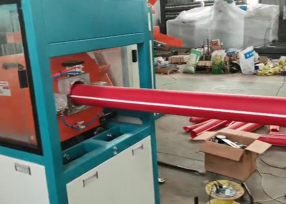 250-300 kg / h Stożkowa, dwuślimakowa linia do produkcji płaskich rur PVC