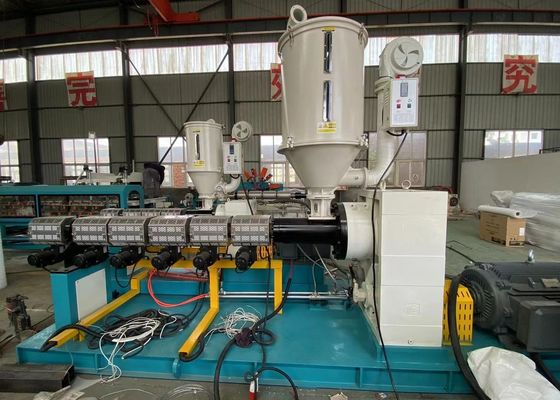 20-110mm HDPE PP Woda elektryczna jednościenna linia do wytłaczania rur falistych