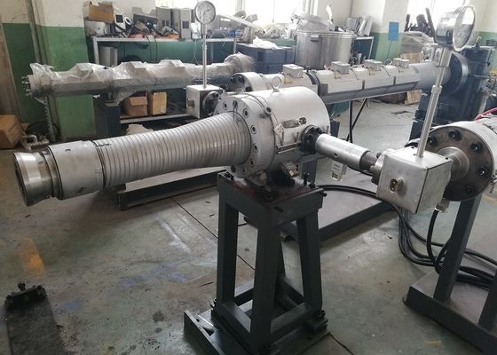20-110mm HDPE PP Woda elektryczna jednościenna linia do wytłaczania rur falistych