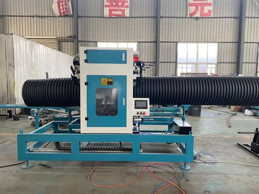 200mm - 400mm PE PP HDPE Linia do wytłaczania rur falistych dwuściennych