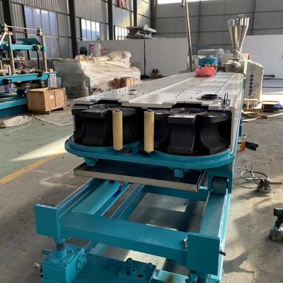 16-63mm HDPE PE PVC Maszyna do produkcji linii do wytłaczania rur falistych jednościennych